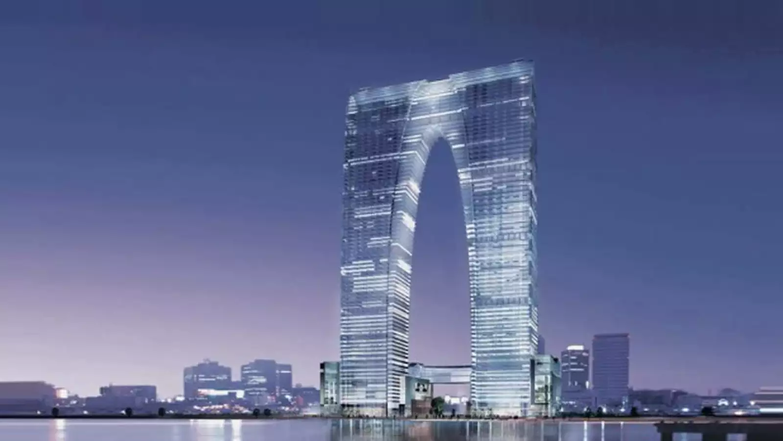 Puerta del edificio este Suzhou