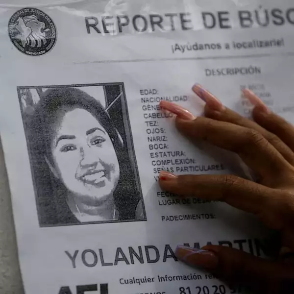 Search for Yolanda Martinez, a 26-year-old woman missing since March 31, in Guadalupe