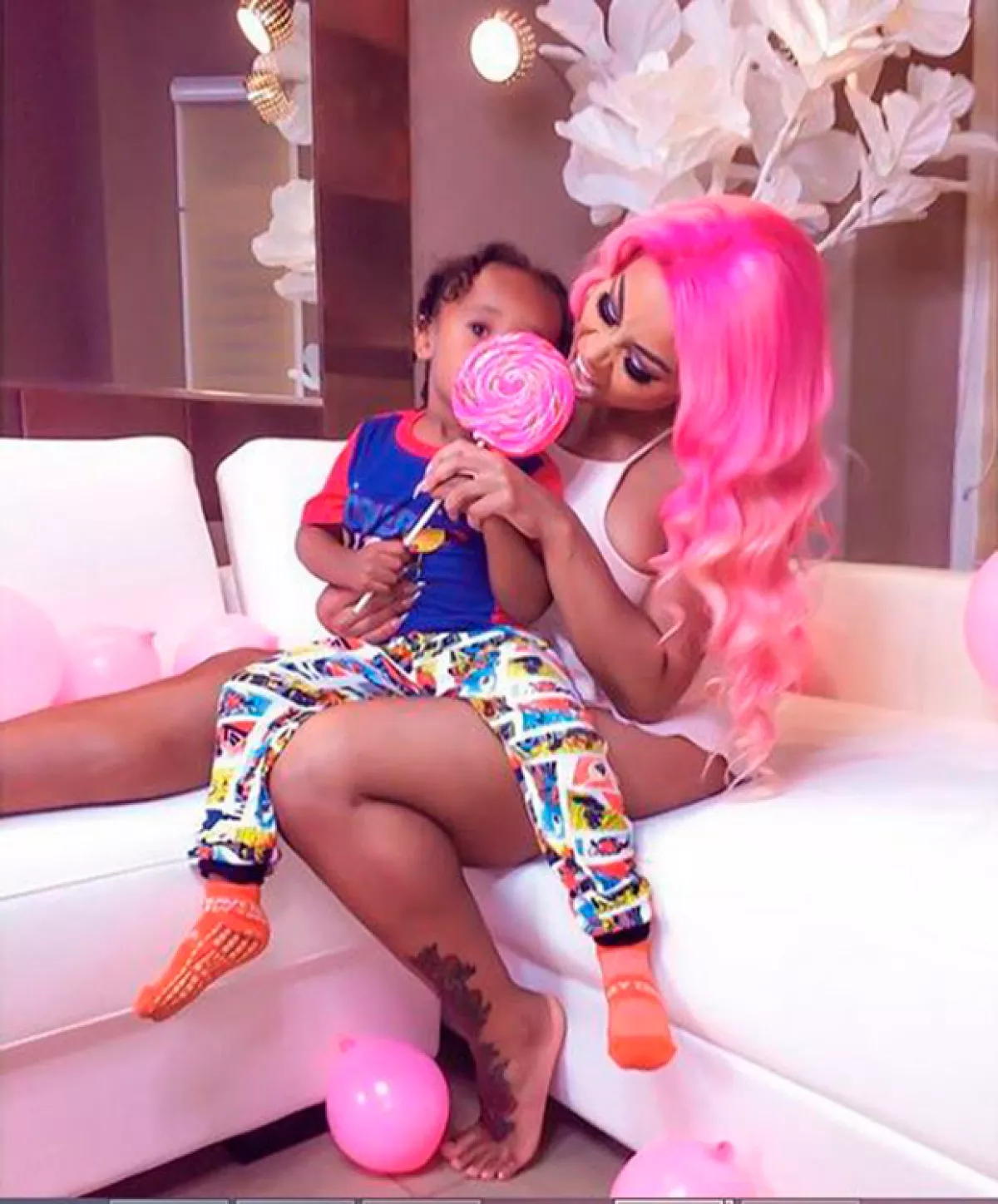 El niño es fruto de la relación que el rapero mantuvo por cuatro años con la modelo de hip hop Blac Chyna.