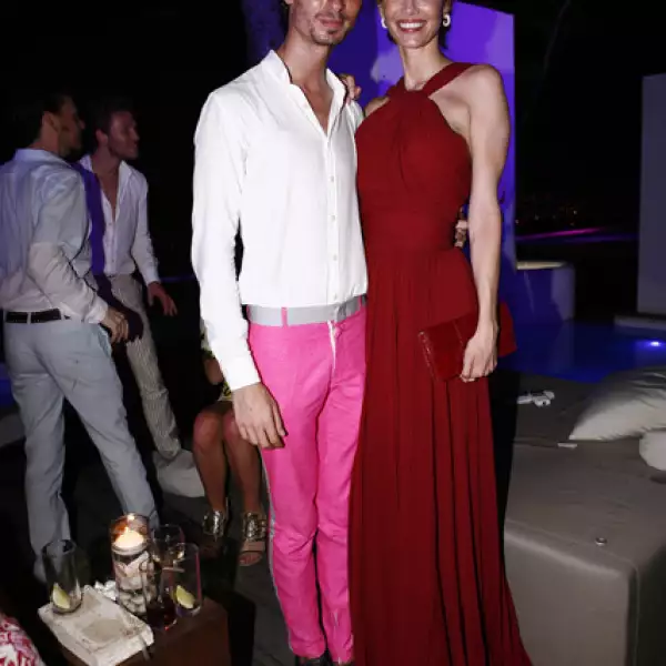 Kris Goyri y Eugenia Silva