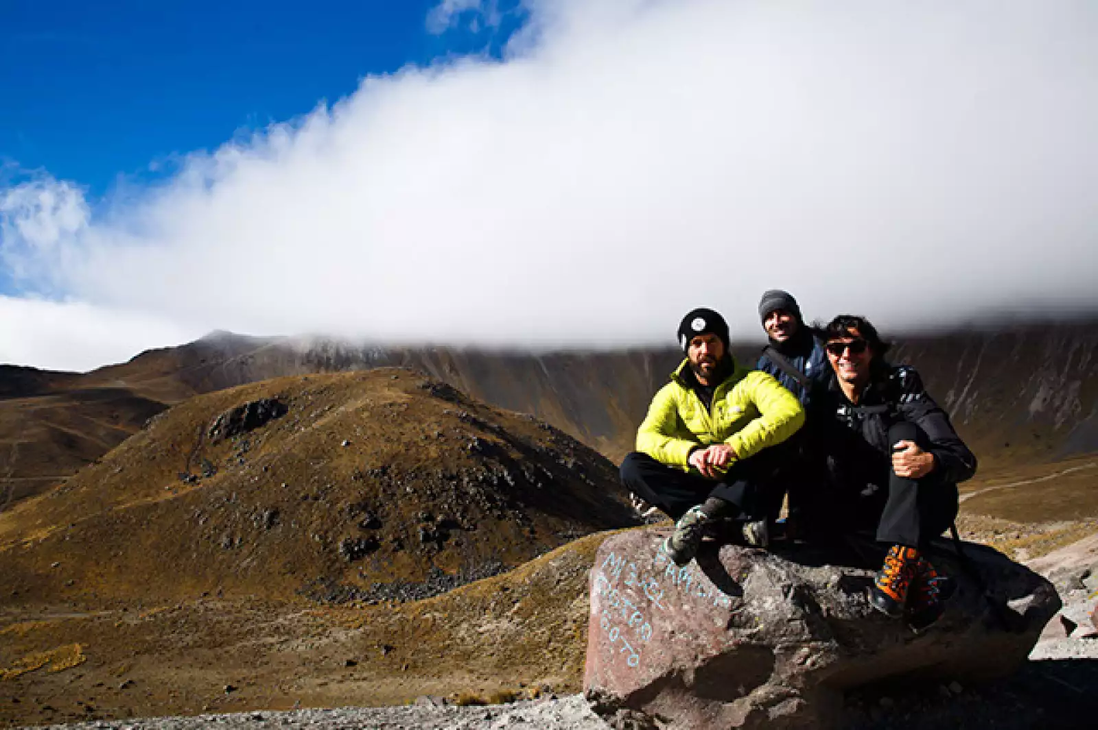 Alejandro Lukini,Germán Anaya y Miguel Álvarez