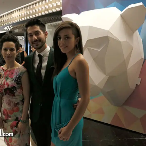 Melissa Falcón, Raymundo Botello y Saraí Noguez