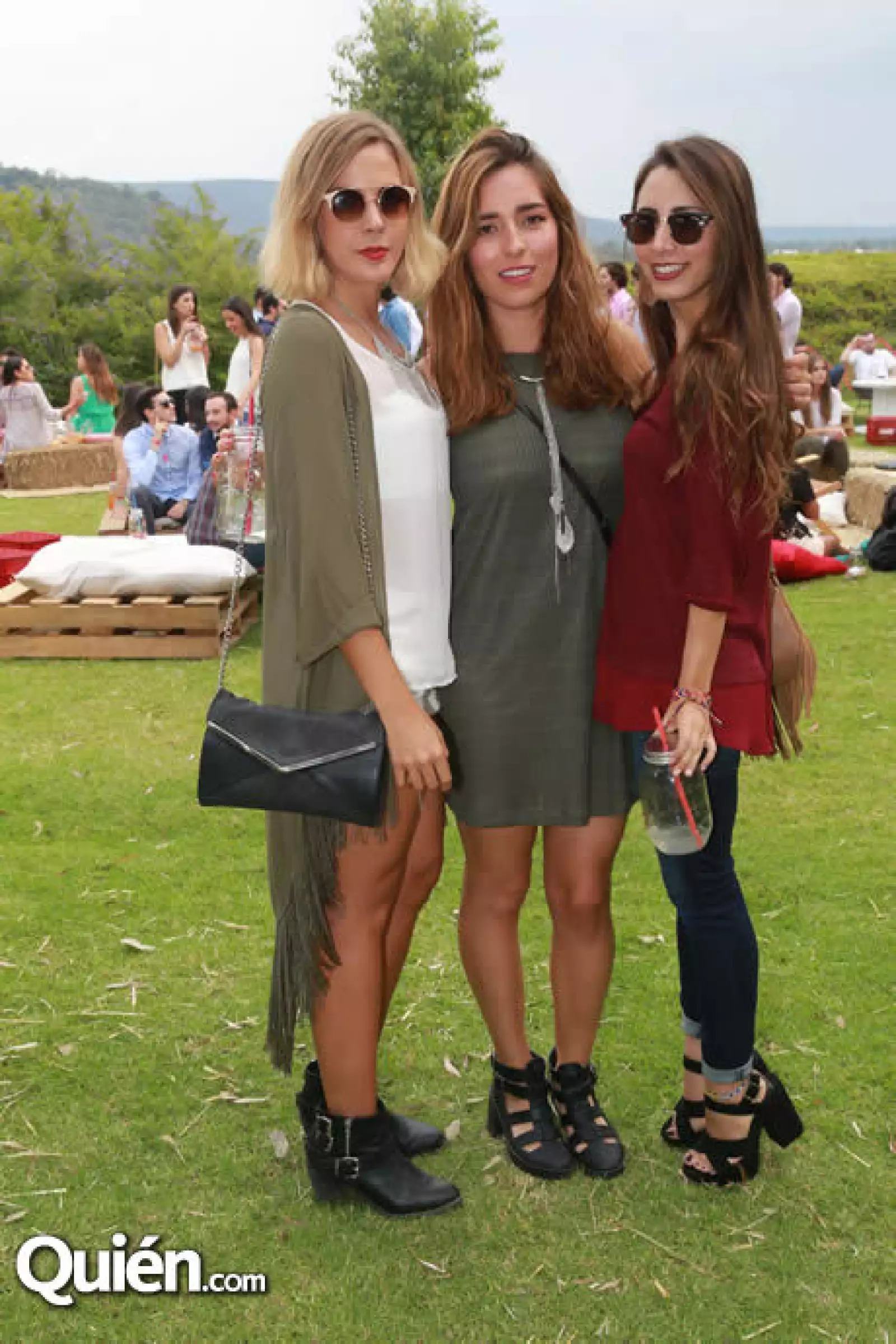 Arantxa Romo,Camila Peña y María Casar