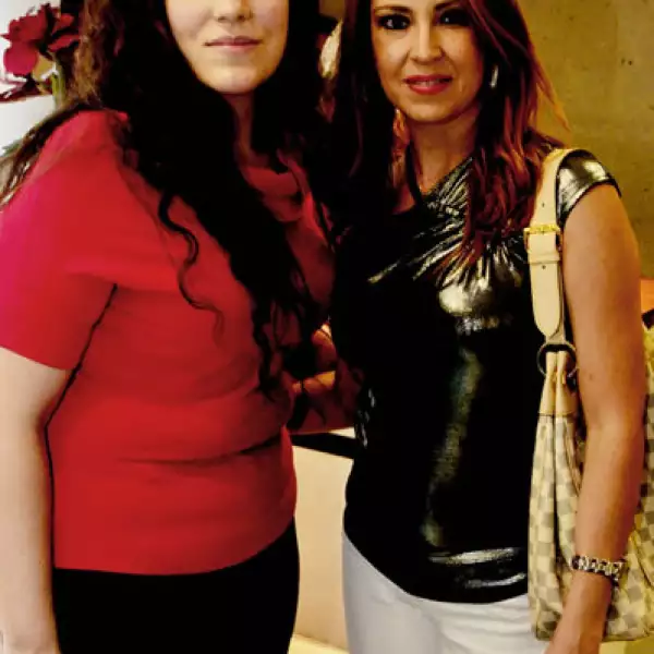 Marcela Díaz y Vicky Alanís