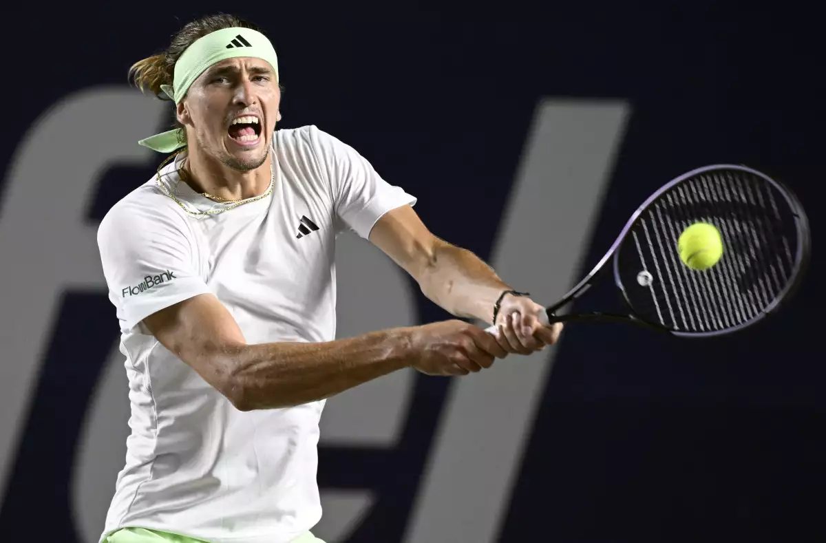 Alexander Zverev pierde en el Abierto Mexicano