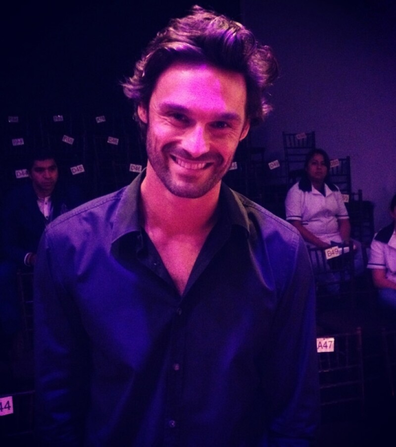 Iván sánchez toda una sensación en el front-row.