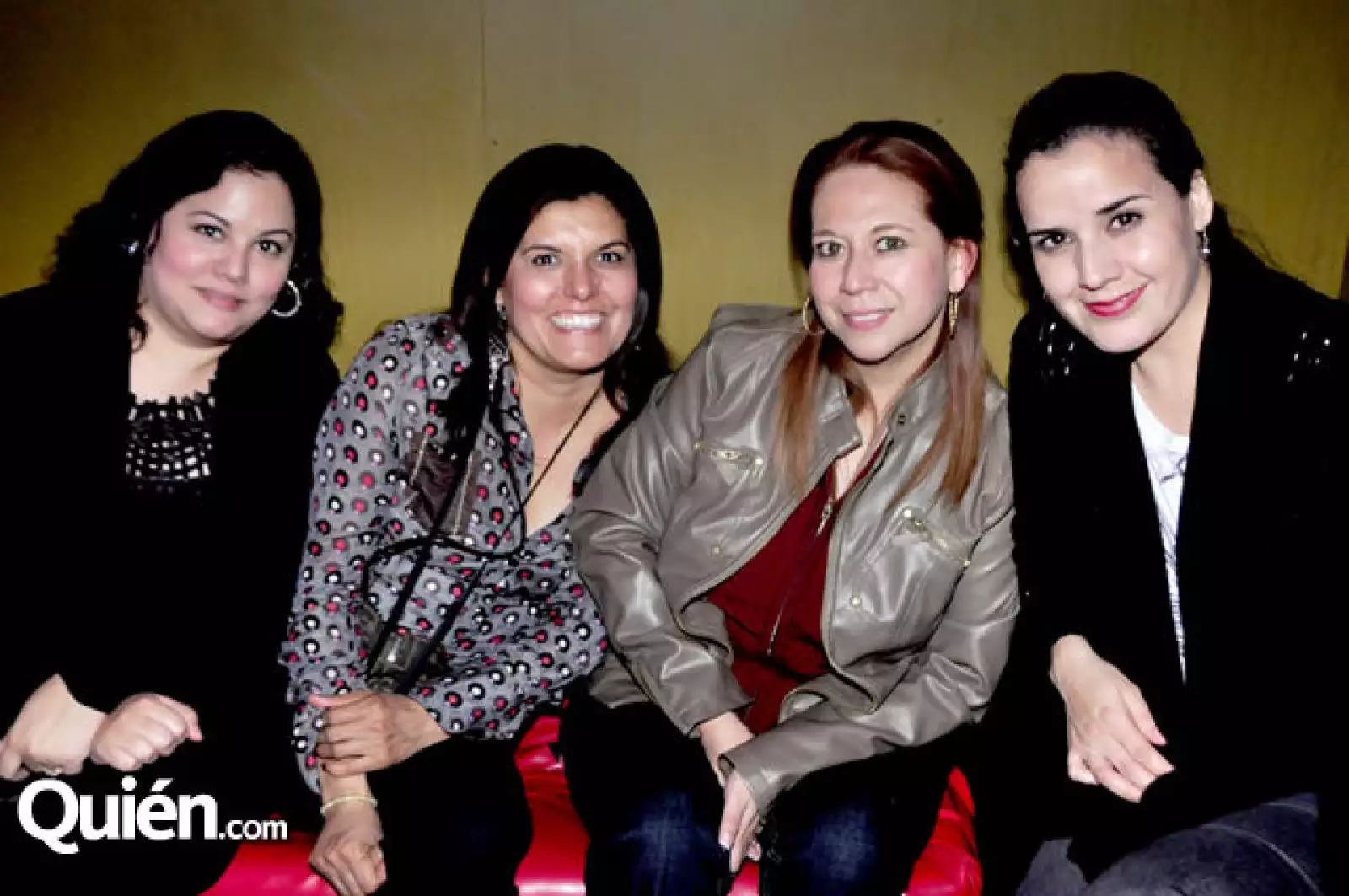 Rosalba Aguirre,Luisa Acosta,Claudia Méndez y Veramea Jaso