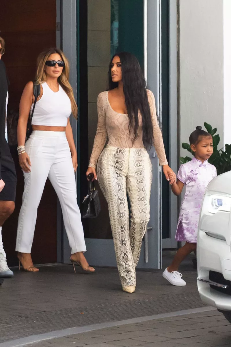 Kim Kardashian out and about, Miami, USA - 17 Aug 2018