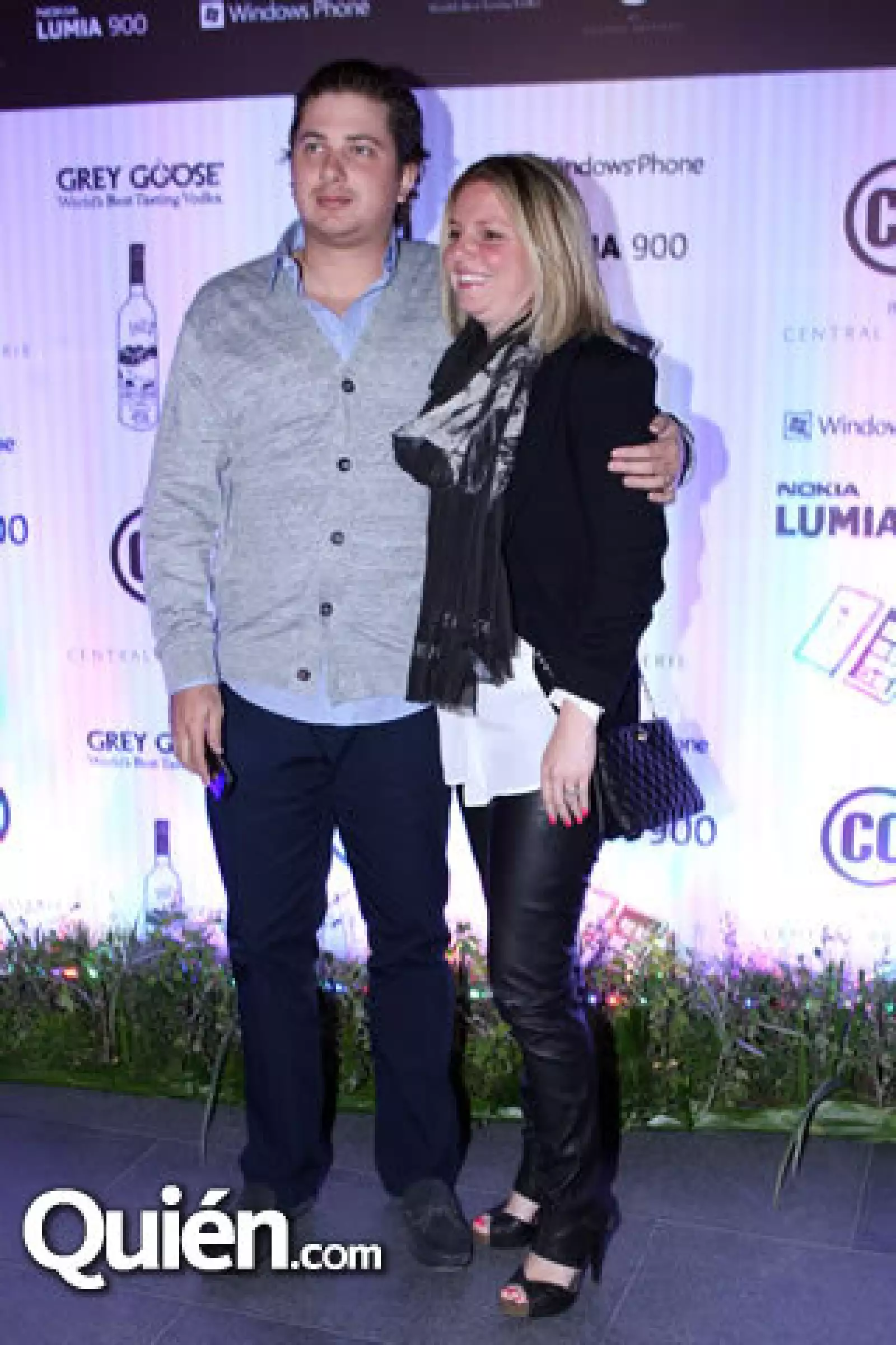 Jorge López e Inés Barrón