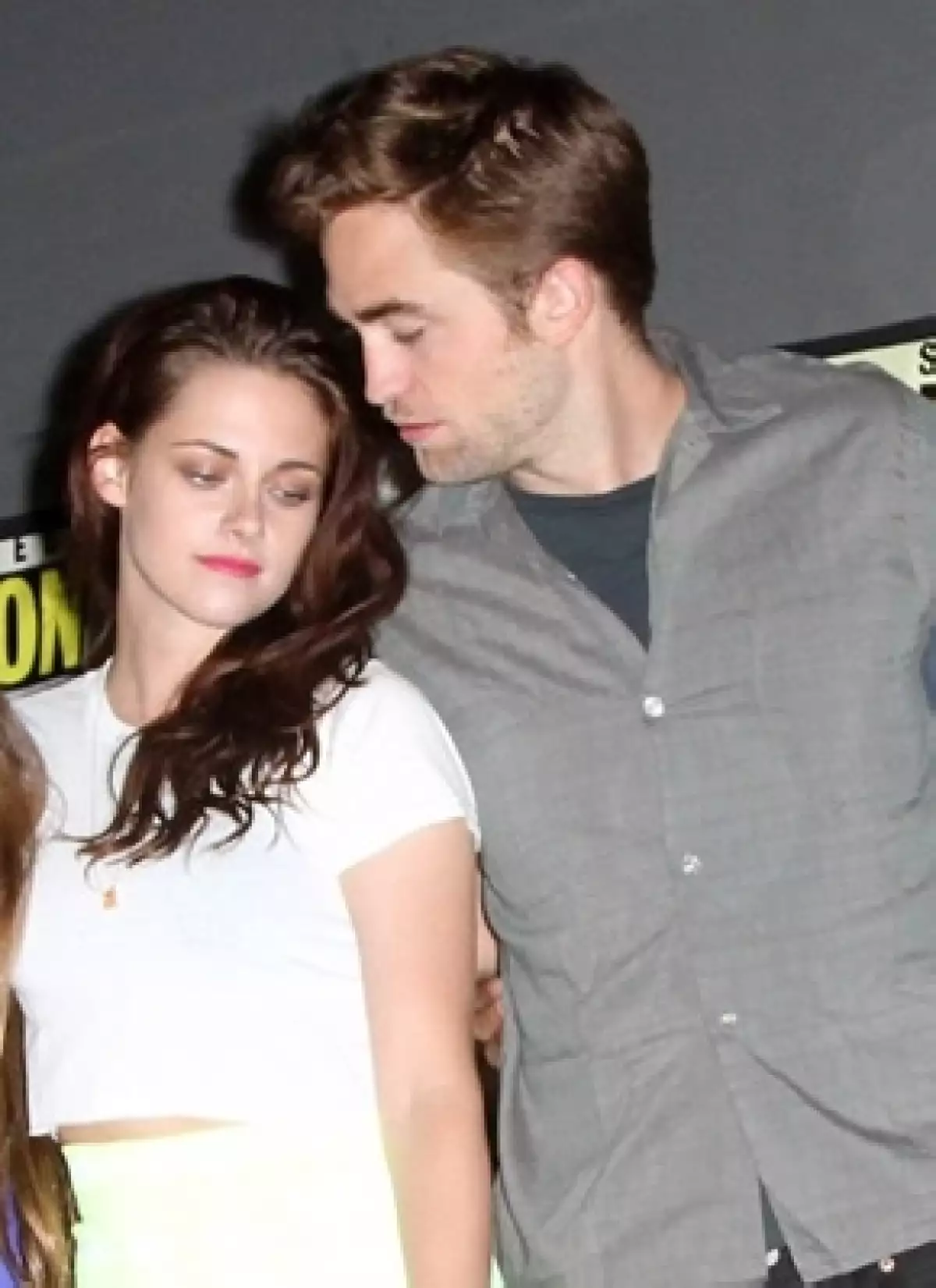Kristen y Robert también estuvieron muy cariñosos entre ellos durante el Comic Con en junio.