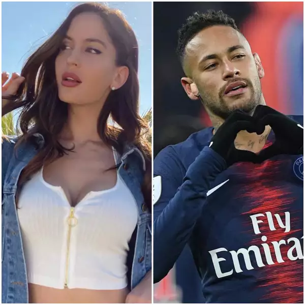 Natalia Barulich y Neymar