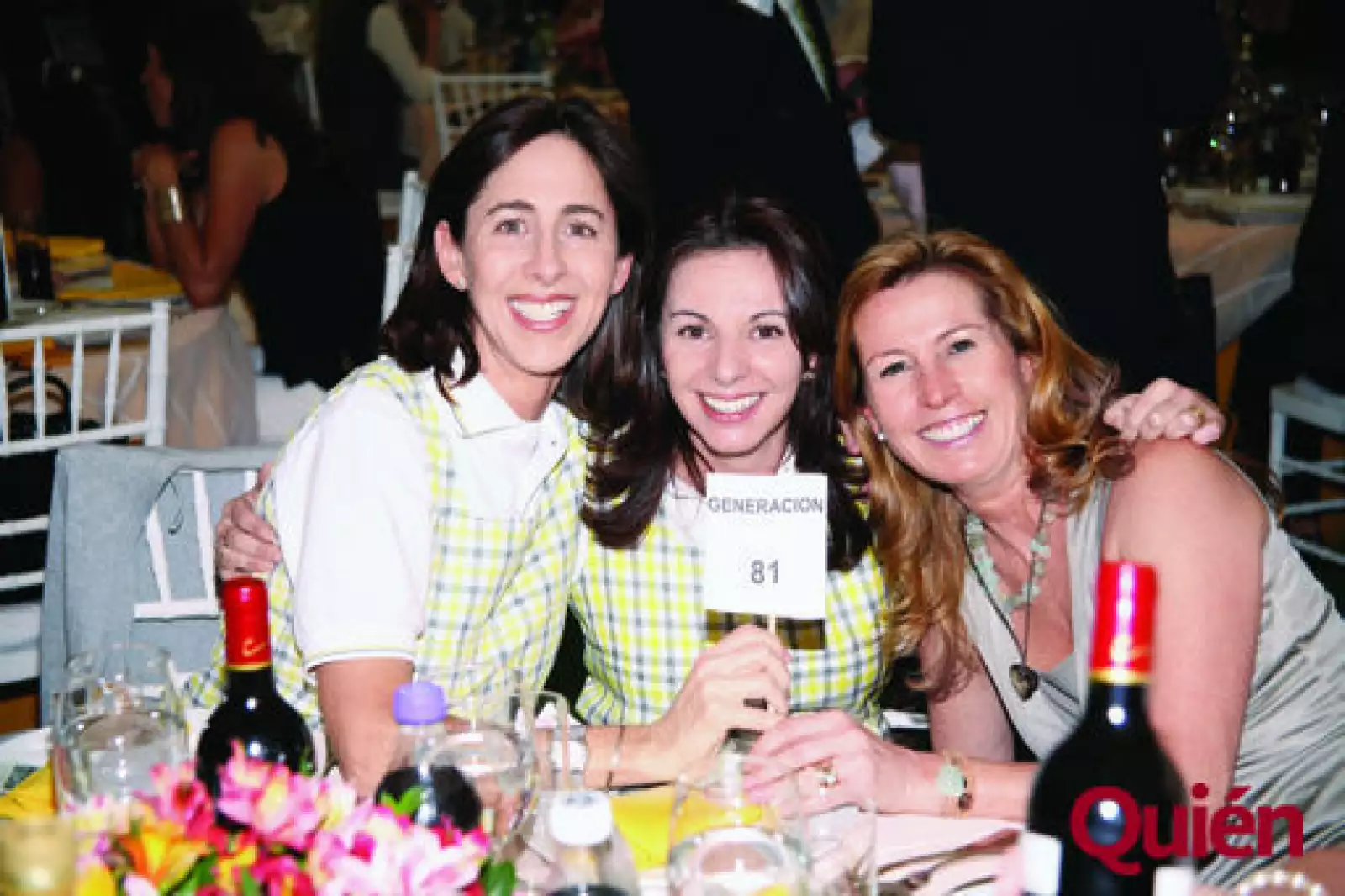 Andreina del Villar, Martha Cruz, Isabel de llano