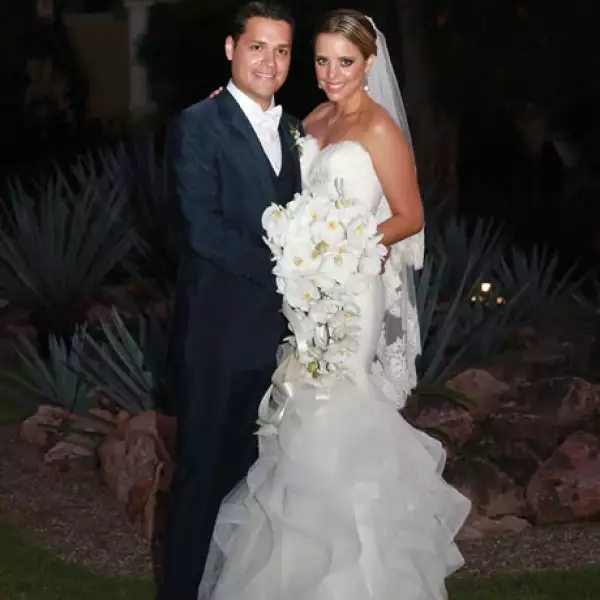 Gaby Martínez Gallardo y Willy Flores