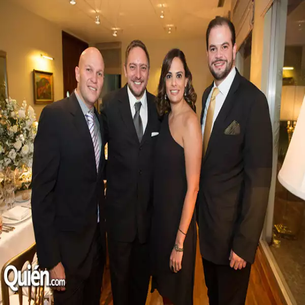 Rafael Miranda, Enrique Funcia, Zamira Zapata y Ricardo Cortizo