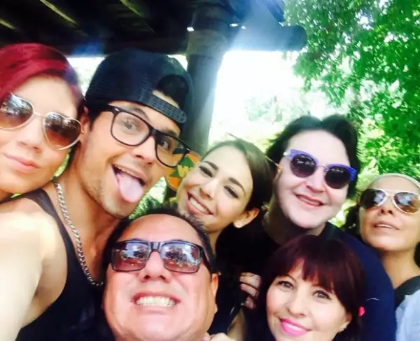 Los amigos documentaron su viaje en fotos.