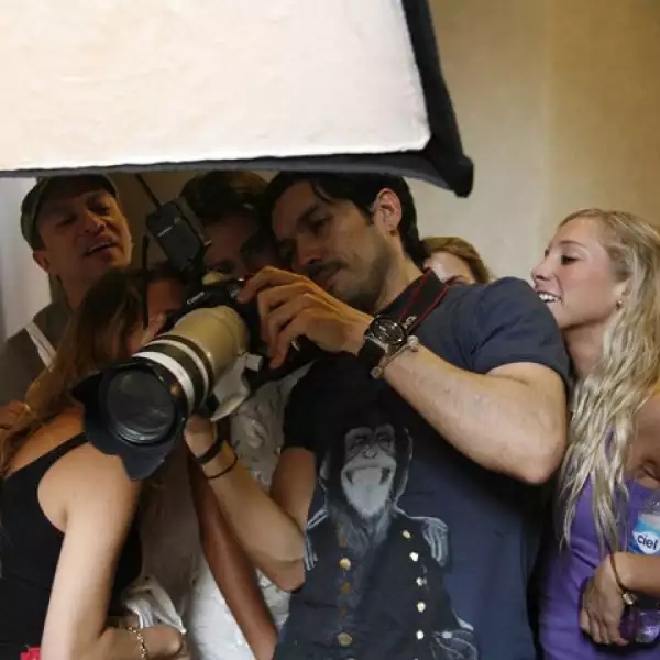 Uriel Santanta y el equipo de Quién.