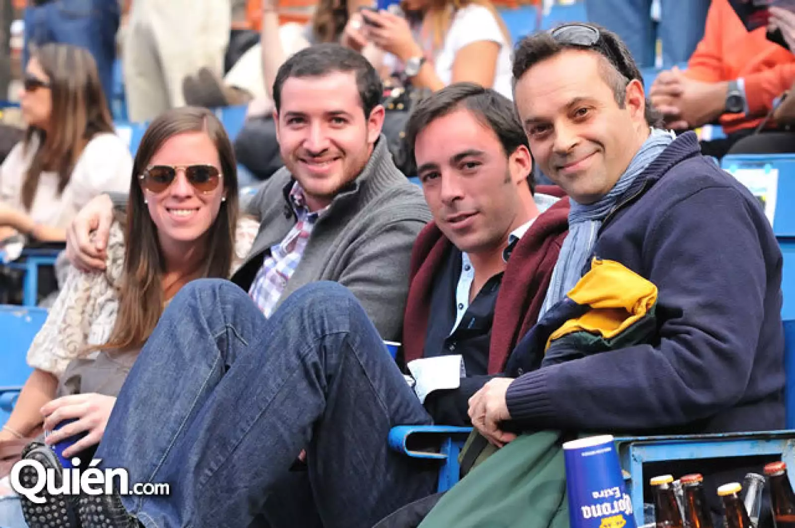 Fernanda Couttolenc, José y Gerardo Baños y Pablo Lebrija