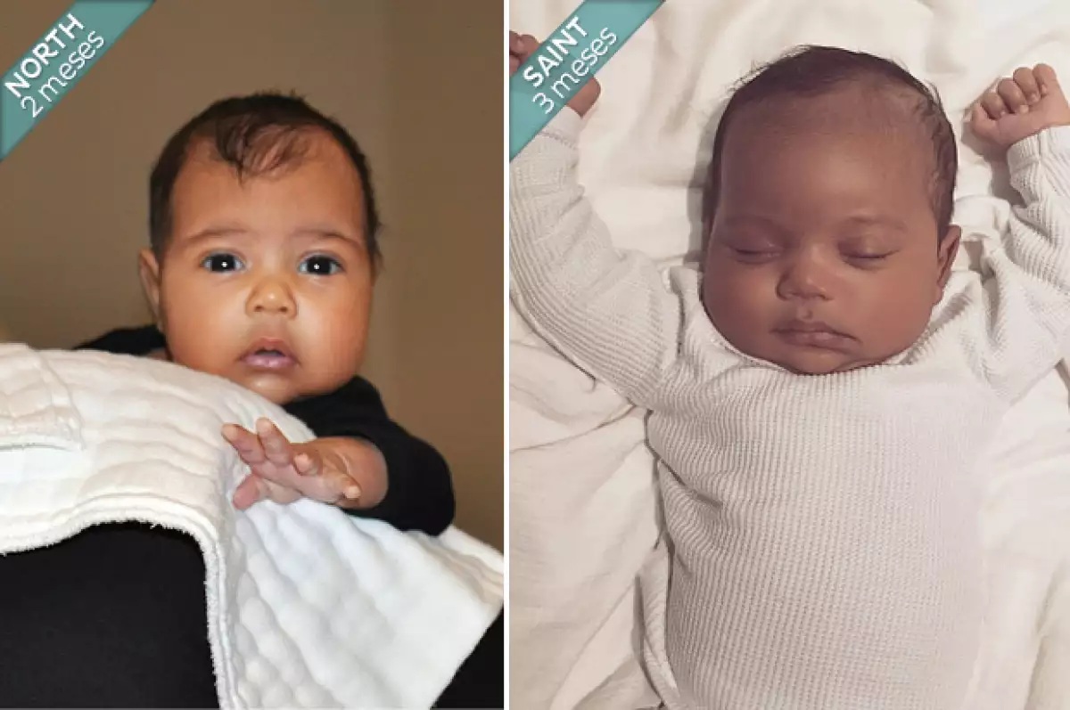 Después de tres meses de nacido, finalmente Kim decidió presentar al hijo que tuvo con Kanye, al verlo, notamos lo mucho que se parece a su hermana mayor.