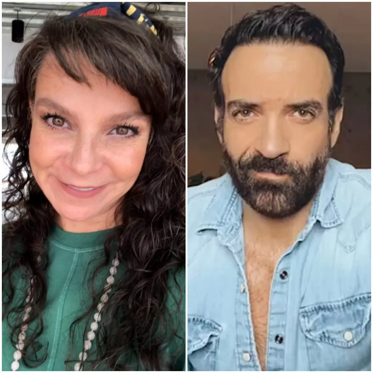 Mariana Garza y Pablo Perroni