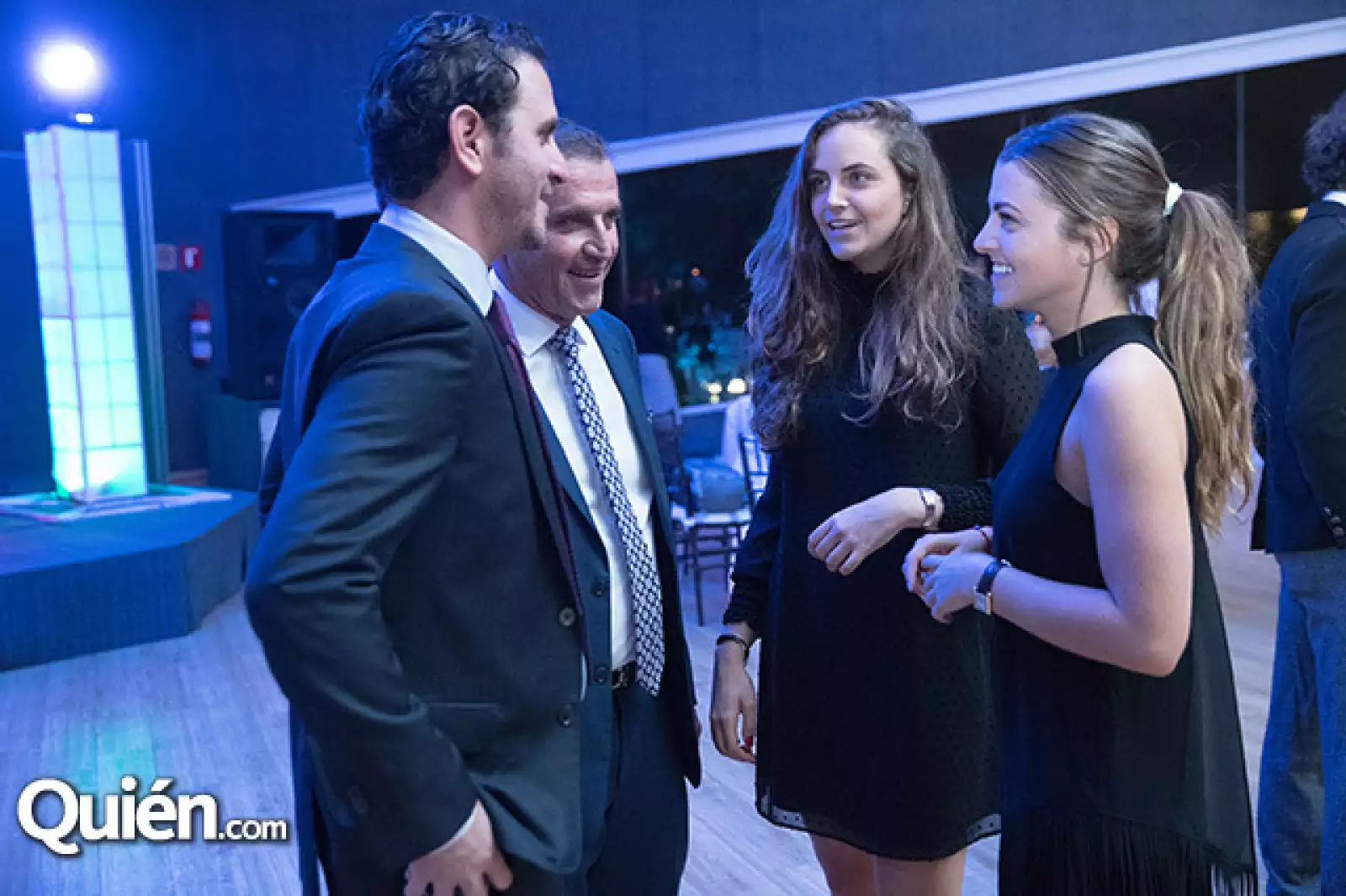 Jonathan, Daniel, Tania y Paola Salomón