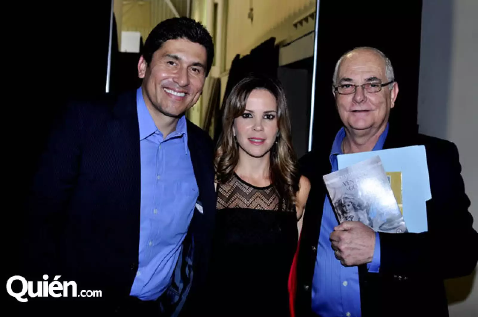 César Lozano, Marcela García y José Luis Font