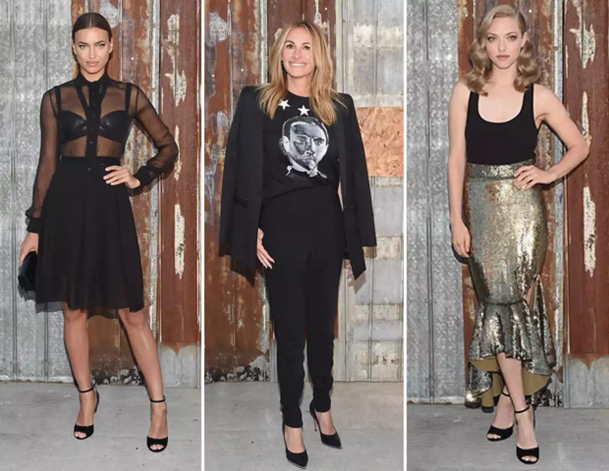 Algunas de las A-Listers de Givenchy.