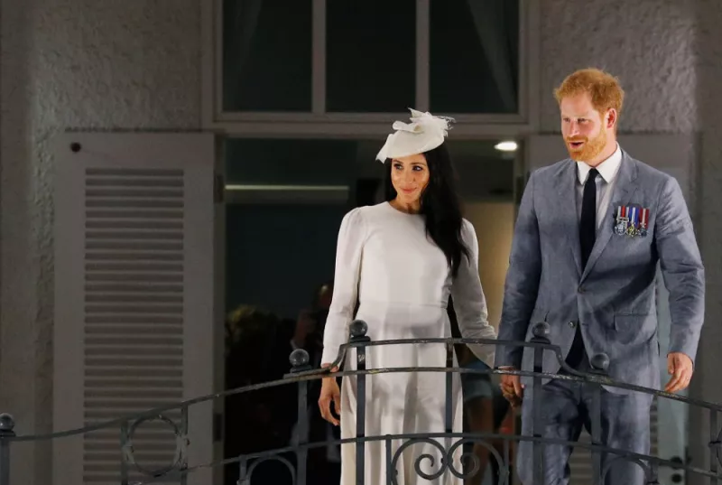 Meghan Markle y el príncipe Harry