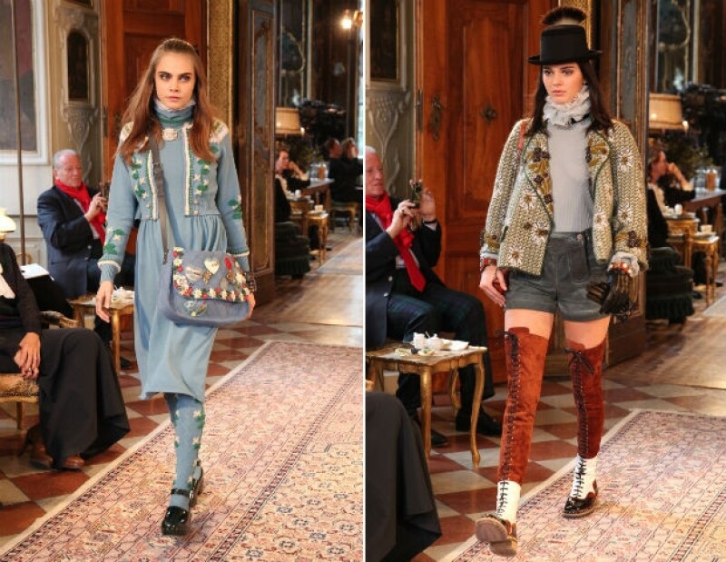 La pasarela mostró varias prendas para la colección de la marca para iniciar el 2015.