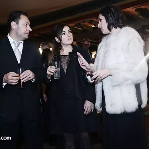 Luis Leal, Mónica García y Cristina Pedrero