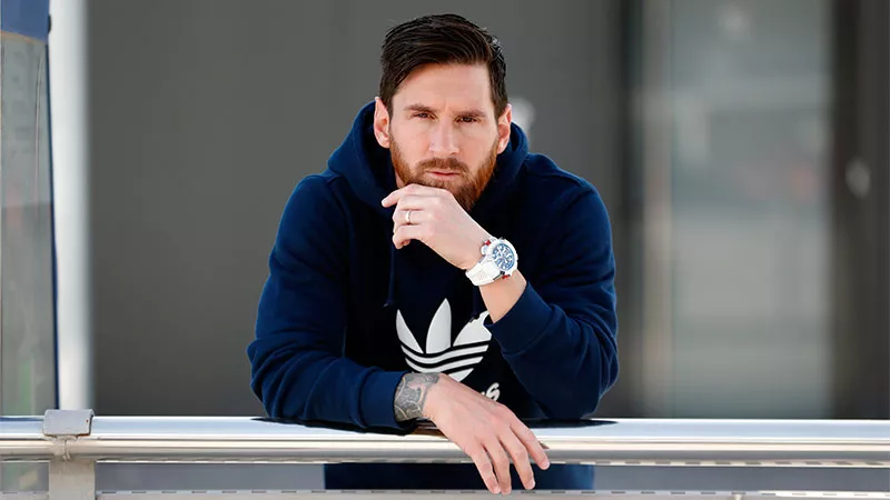 Lionel Messi y Jacob & Co