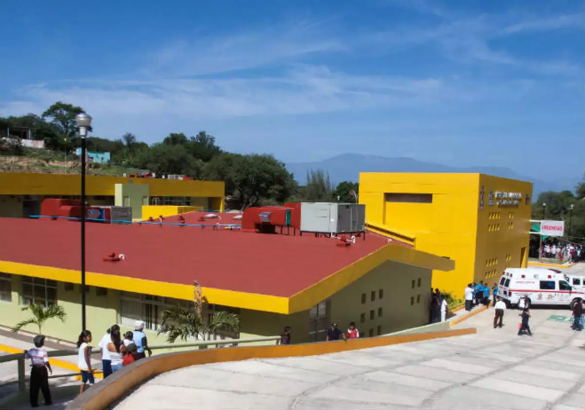 Infraestructura hospitalaria Oaxaca