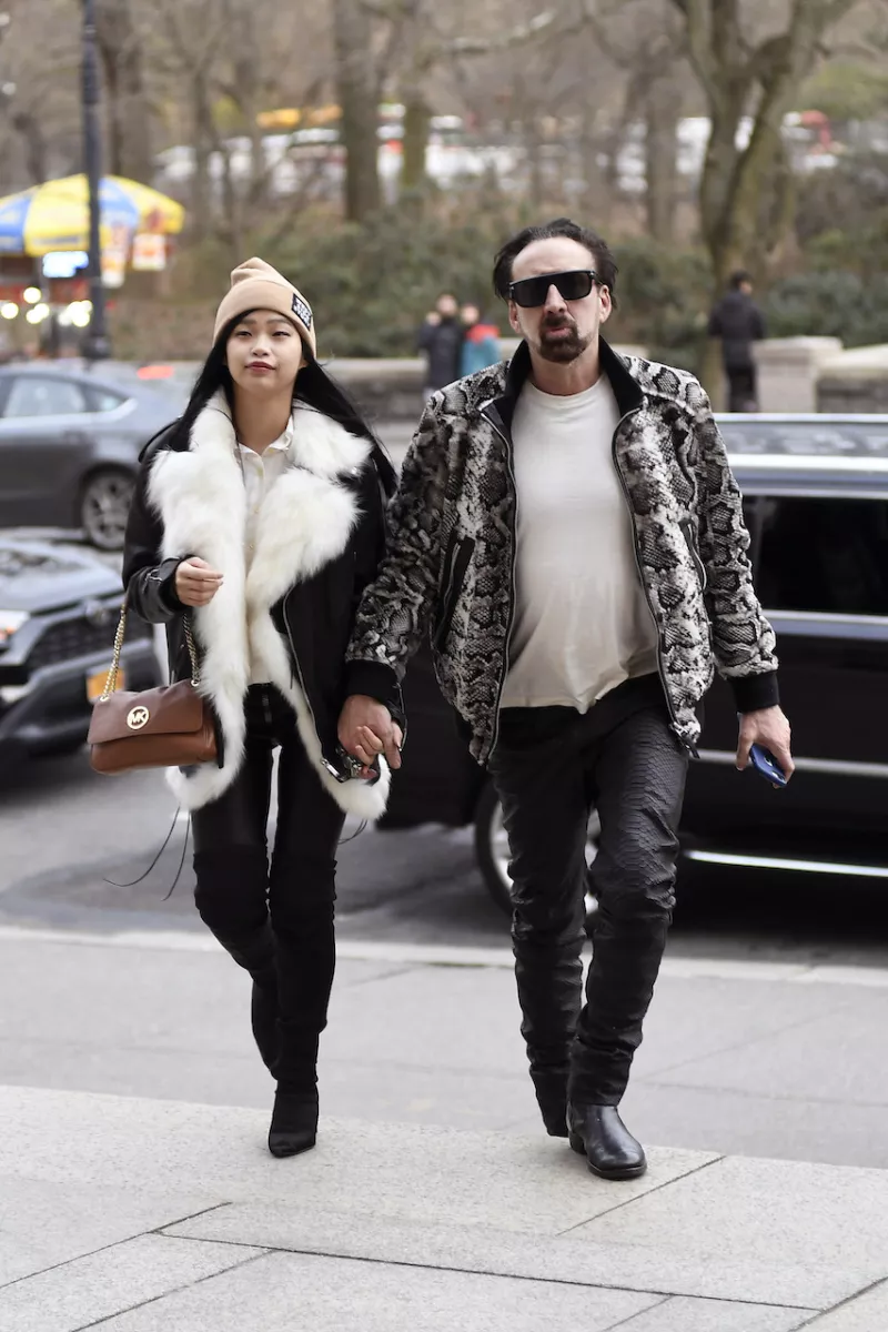 Nicolas Cage and Riko Shibata