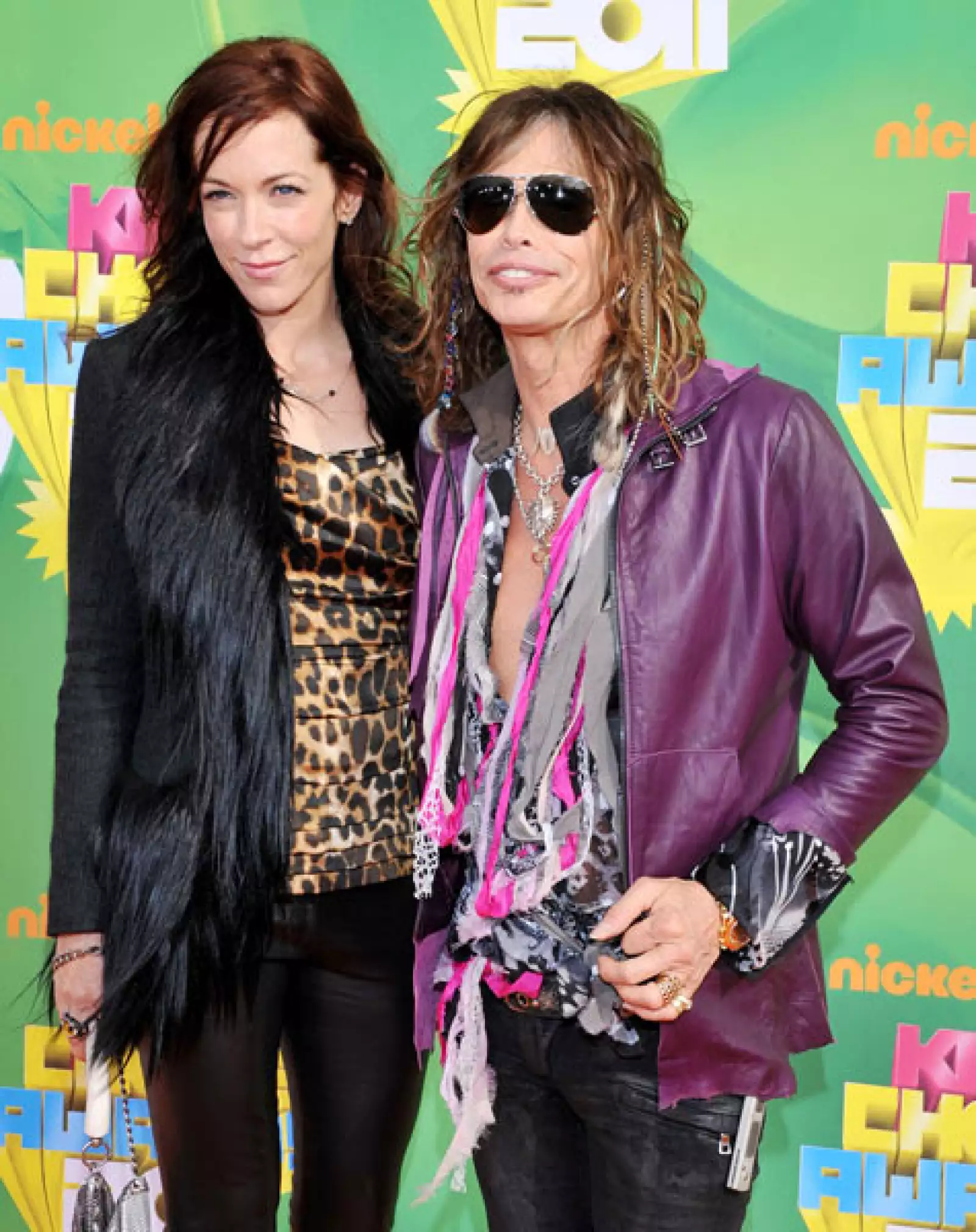Steven Tyler y su novia
