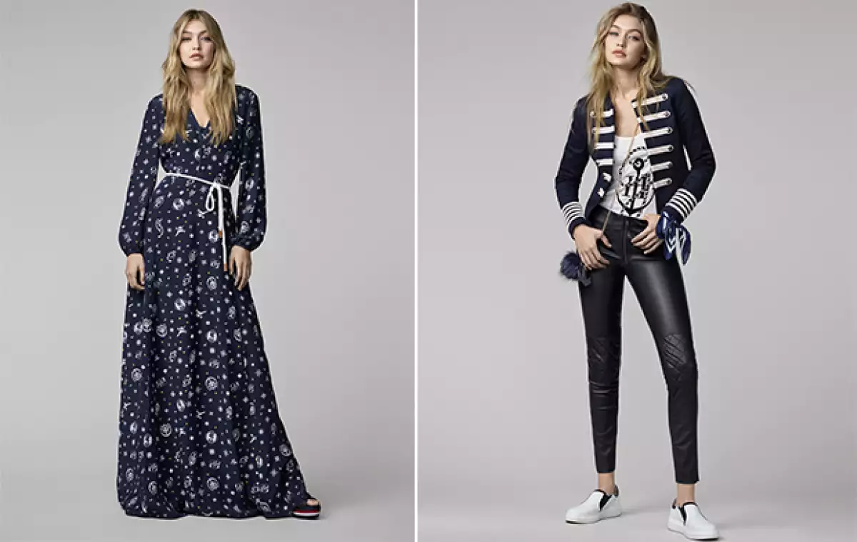 Todo fue creado con el característico estilo americano de Tommy Hilfiger.