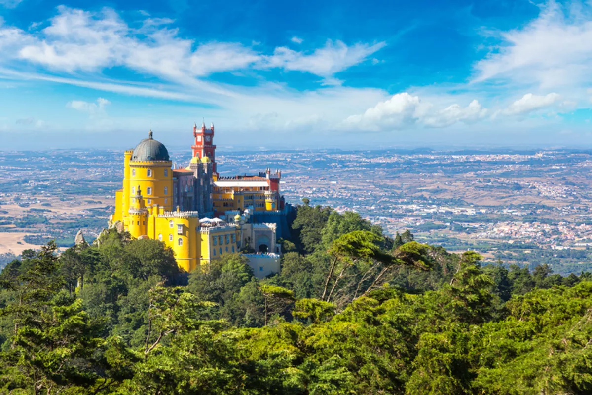 imagen panoramica de Palacio de Pena