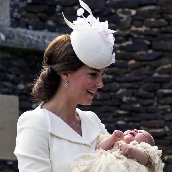 The Christening Of Princess Charlotte Of Cambridge