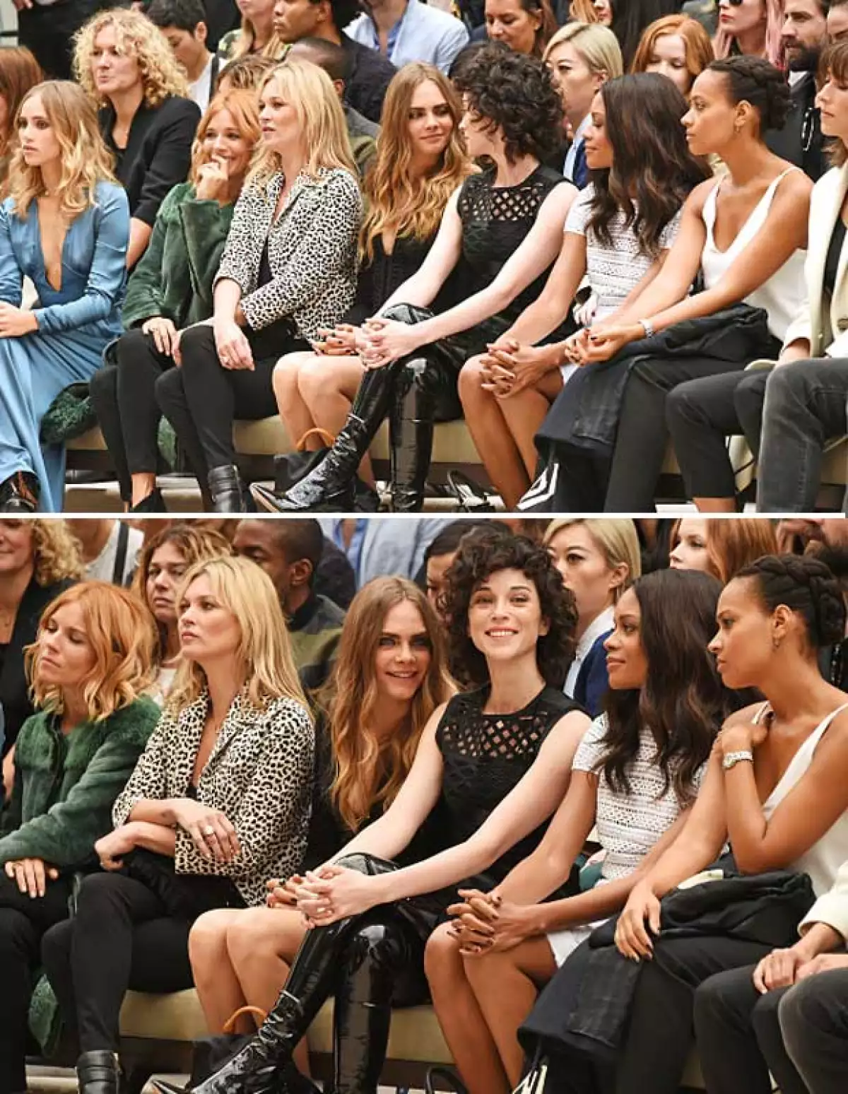 La pareja no pudo derrochar más estilo en los jardines de Kensington, donde también se demostraron su amor de la forma más íntima.