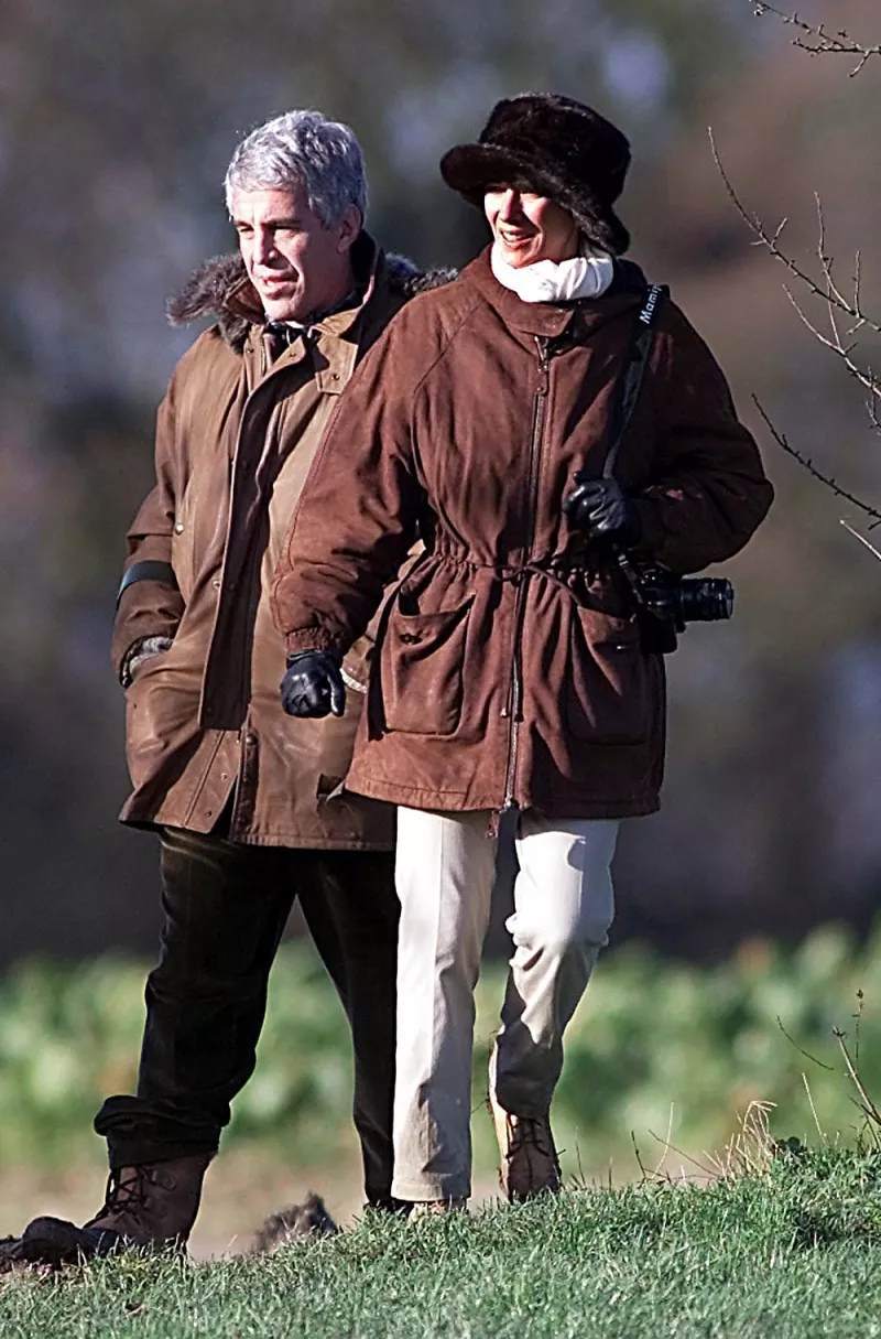 Jeffrey Epstein y Ghislaine Maxwell