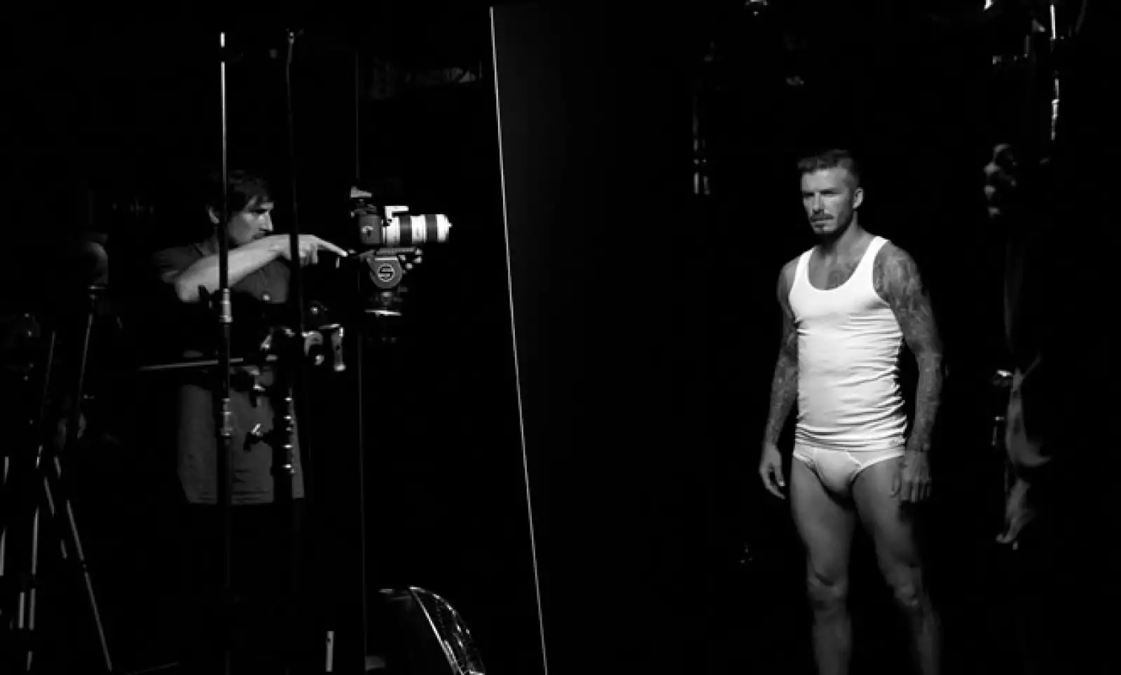 Con H&M, David Beckham lanzó su propia línea de ropa interior.