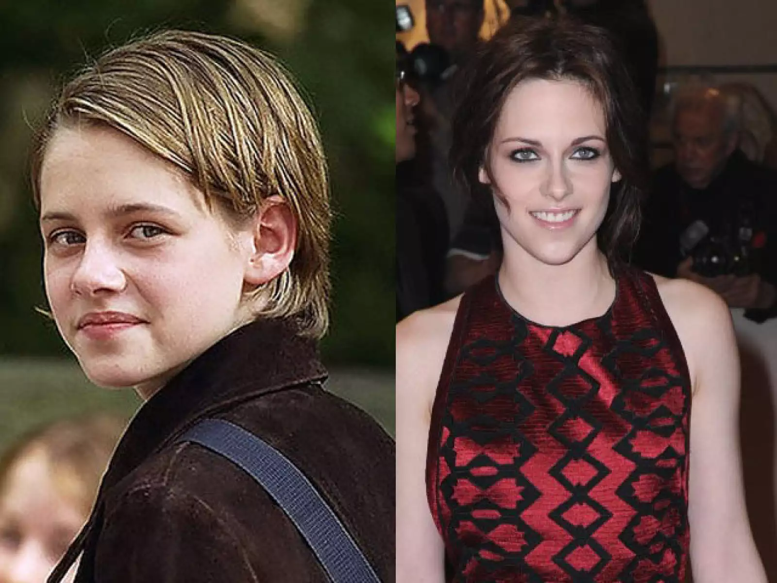 Kristen Stewart hizo su debut como niña Disney en la película para televisión `Girl in Fountain Line´, ahora es mundialmente conocida por su papel de `Bella´ en la saga de `Crepúsculo´.