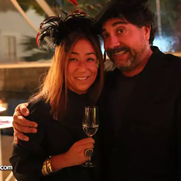 Sharon Marteens y Ricardo Garrido