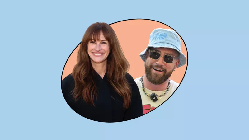 El drama de Julia Roberts con Travis Kelce: ¿lo estaba tocando mucho o no?