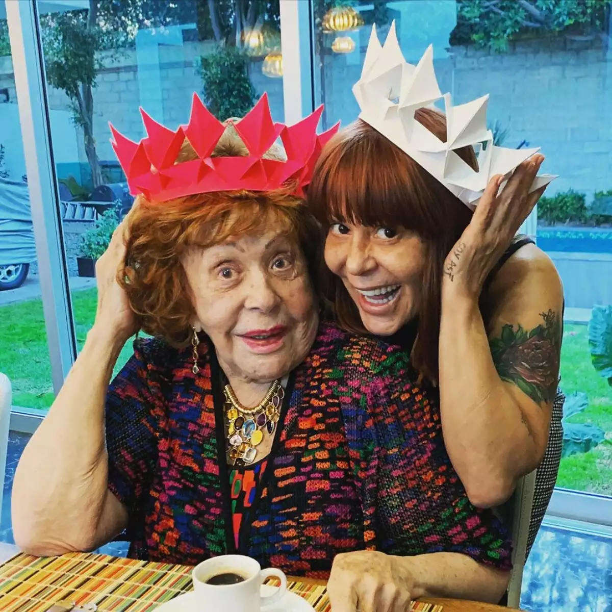Silvia Pinal y Alejandra Guzmán