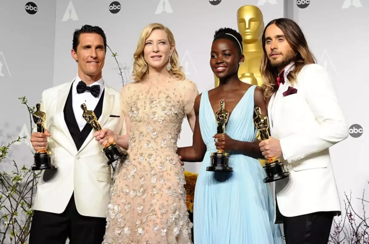 Matthew McConaughey, Cate Blanchett , Lupita Nyong´o, Jared Leto.