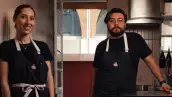Cristina Hanhausen y Raymundo Pérez