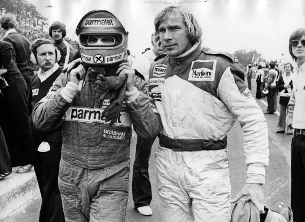 Niki Lauda y James Hunt