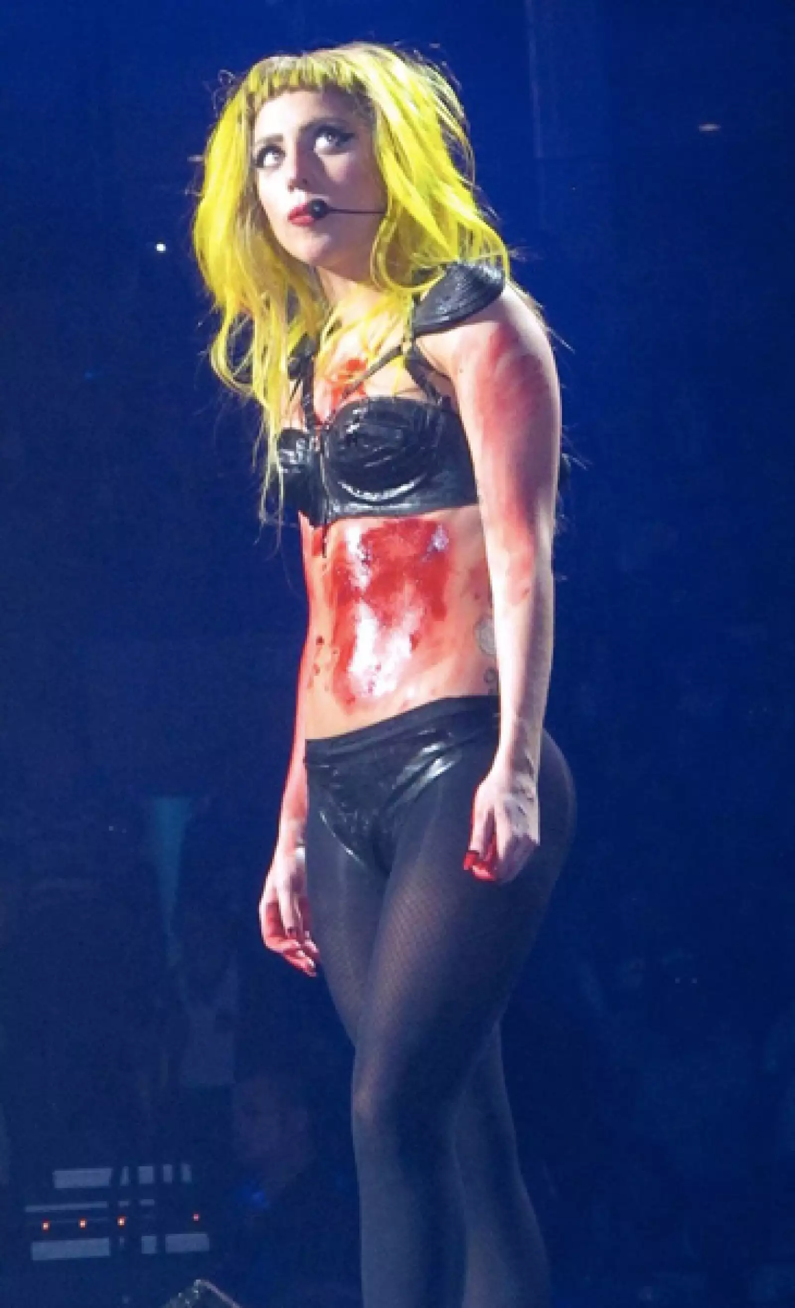 En el concierto de la Arena TD en Boston.