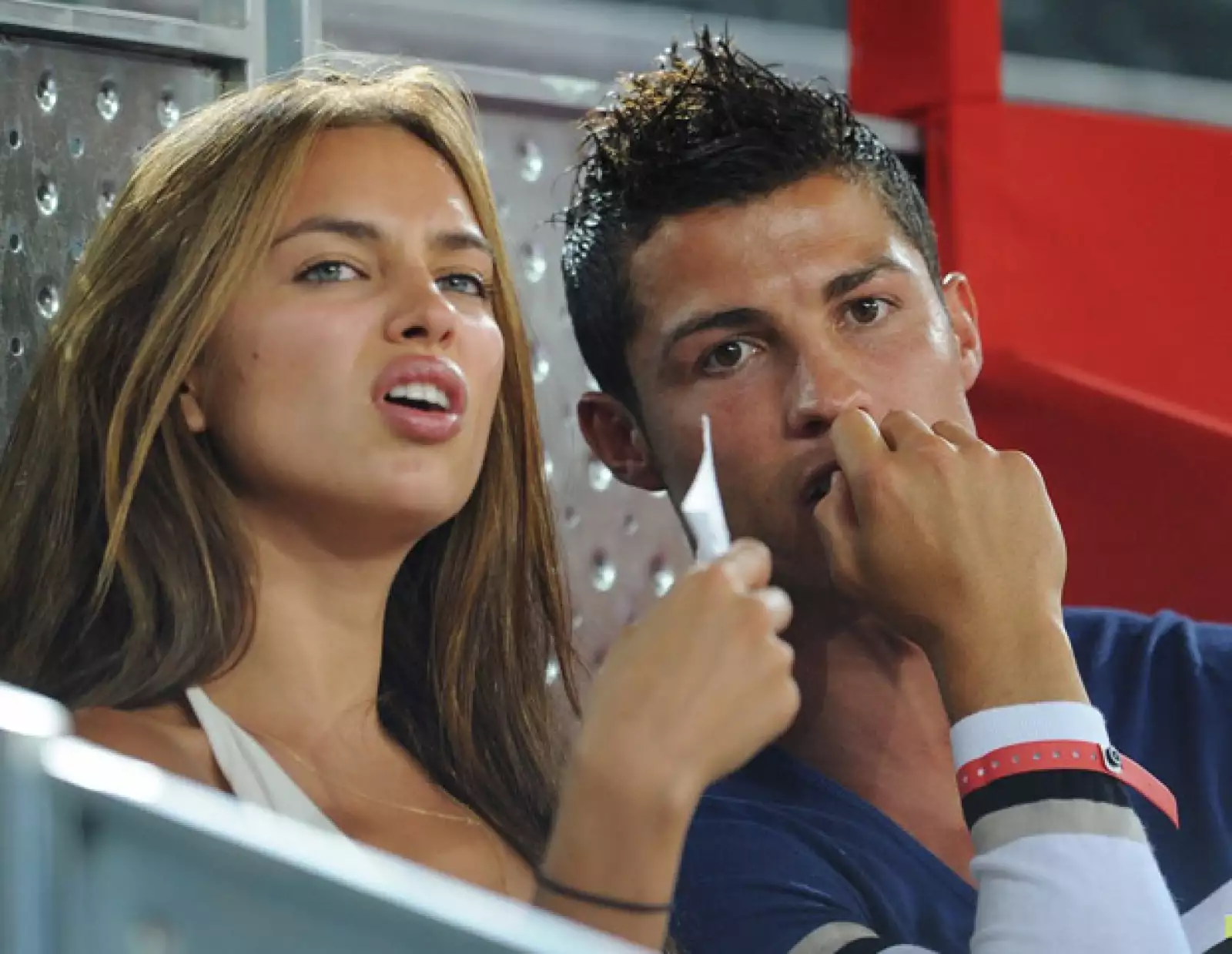 La modelo Irina Shayk se robó el corazón y cariño del futbolista portugués Cristiano Ronaldo.
