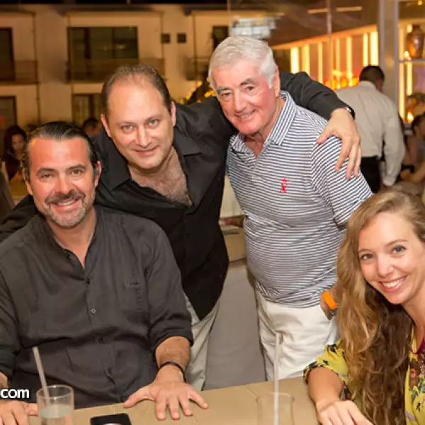 Fran López, Eduardo Solórzano, Joss Ifergan y Paula Schilling