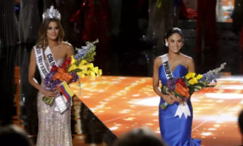 Miss Colombia, Ariadna Gutiérrez, fue brevemente coronada ganadora del certamen. (Foto: Reuters)